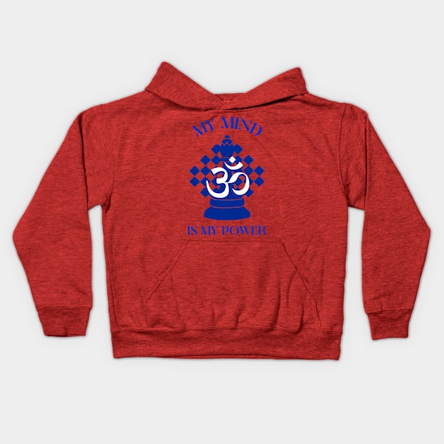 Yoga Mind Kids Hoodie by Koirie Design Gallery